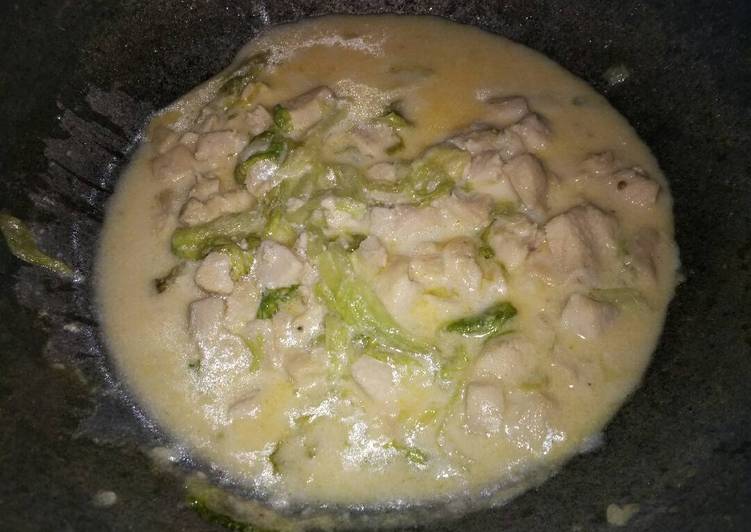 Resep Ayam bumbu mayonnaise Cah Selada Anti Gagal