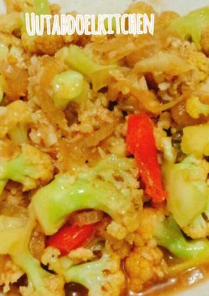 Foto resep Oseng - oseng kembang kol