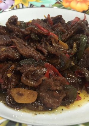 Foto resep Sapi Lada Hitam