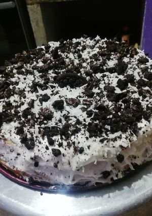 Una foto de Torta de óreo