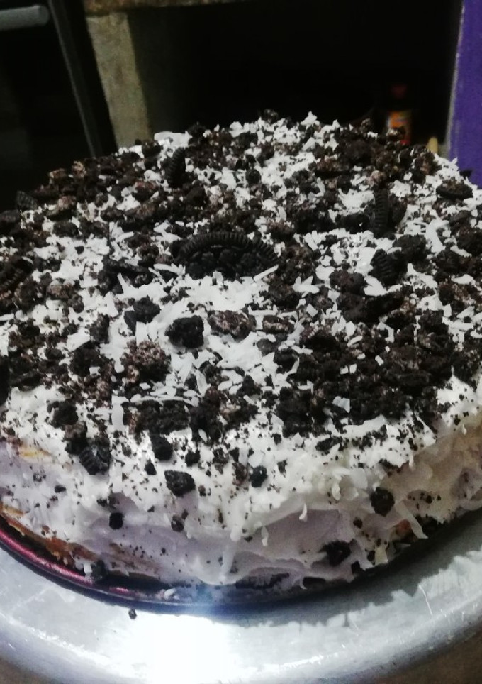 Una foto de Torta de óreo