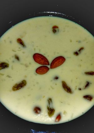 A picture of Rice Kheer.