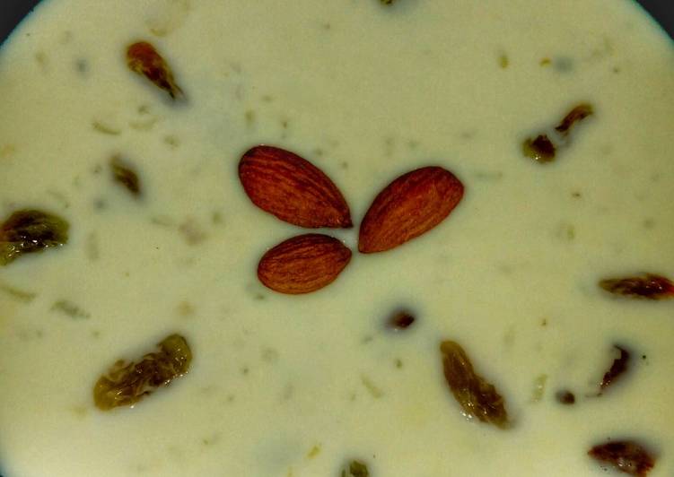 Recipe of Ultimate Rice Kheer