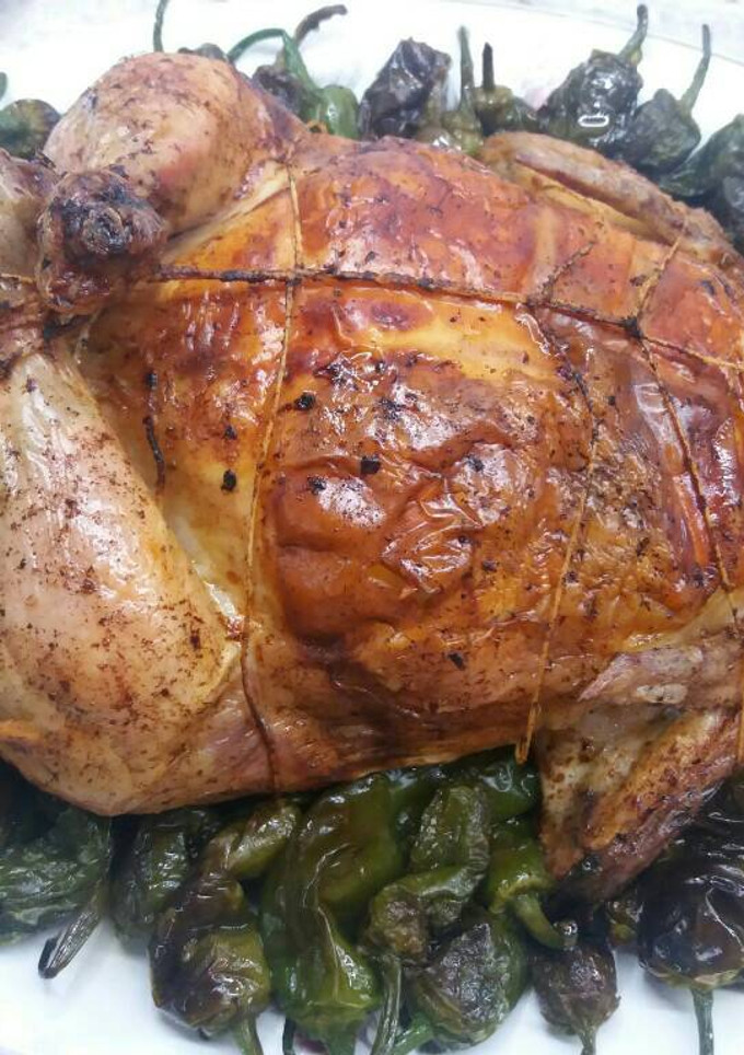 Una foto de Pollo relleno
