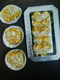 A picture of Lauki(Bottle Gourd)ki Barfi.