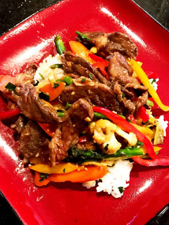 A picture of Fullblood Wagyu Inside Skirt Steak Stir Fry.