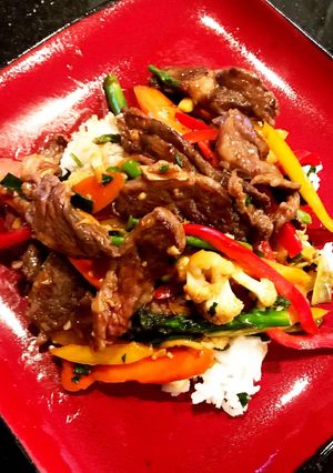 A picture of Fullblood Wagyu Inside Skirt Steak Stir Fry.
