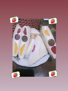 Foto resep Fruit Sando (Simple)