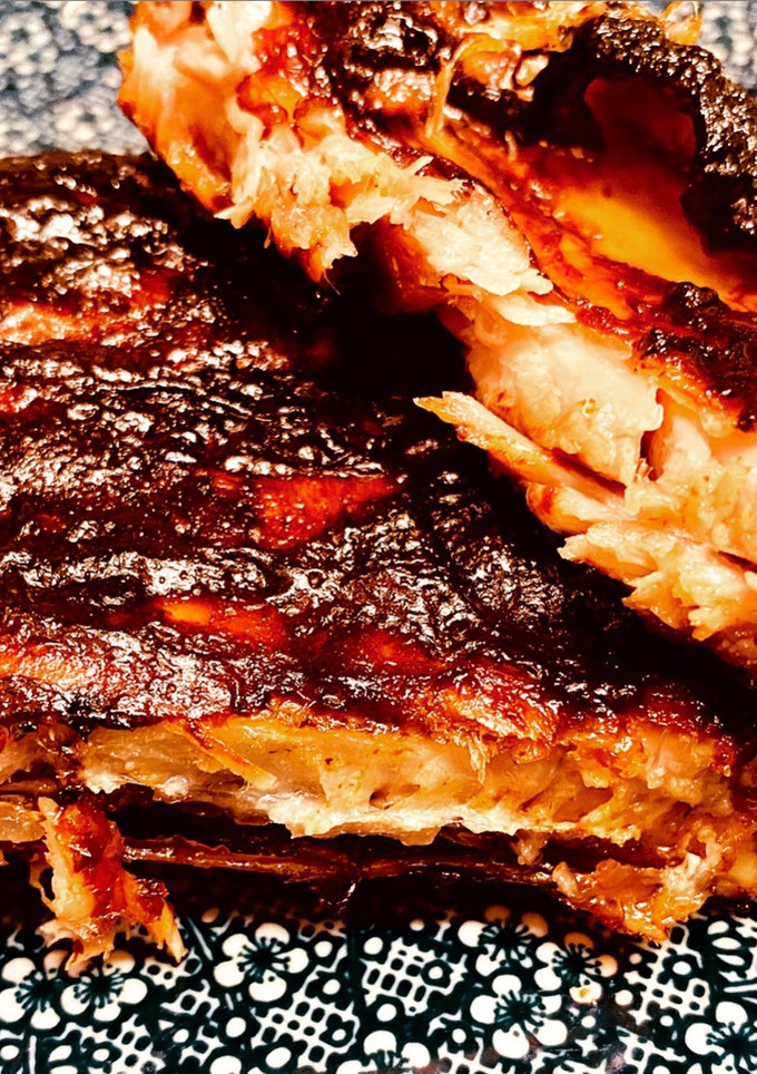Una foto de Costillar al horno estilo Foster’s Hollywood ⭐️🇺🇸