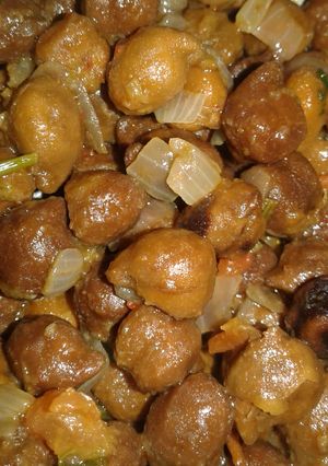 A picture of Fried channa.