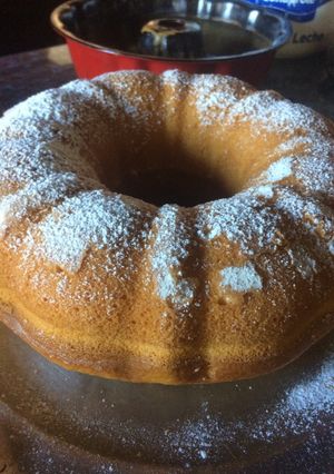 Una foto de Torta de mandarina súper fácil