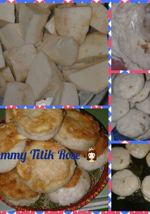 Foto resep Perkedel Talas Tanpa Minyak (śederhana)