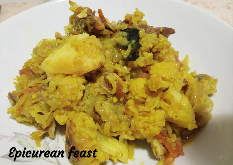 How to Prepare Homemade Muri ghonto/Bengali fish head with rice
