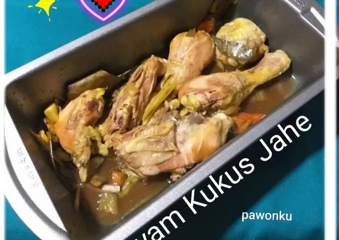 596. Ayam Kukus Jahe