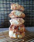 Apfel-Ballen mit Zucker und Zimt
