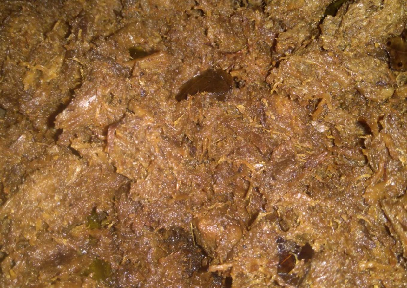 Cara Gampang Membuat Rendang daging suir, Enak Banget