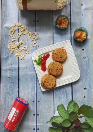 A picture of Oats Savory Inverted Muffins.