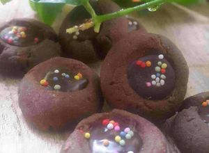Foto resep Choco sprinkle cookies