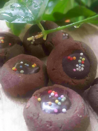 Langkah Gampang Membuat Resep Choco sprinkle cookies yang Bisa Manjain Lidah Anti Ribet, Bisa Manjain Lidah