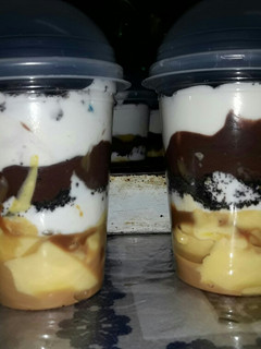 Una foto de Postre en vaso