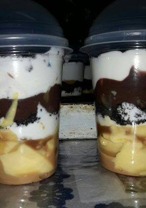 Una foto de Postre en vaso