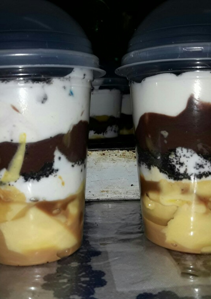 Una foto de Postre en vaso