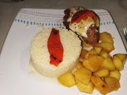 Una foto de bondiola de cerdo horno