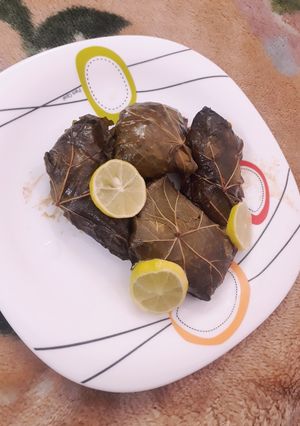 عکسی از دستور 😋دلمه برگ مو😋
