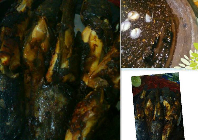 Resep 🌳Lele bakar manis sambal kacang,,simple enakkkk🌻 yang Enak Banget