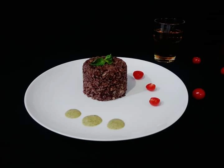 Recipe Black Rice Risotto the So Delicious You can take Joss in your mouth