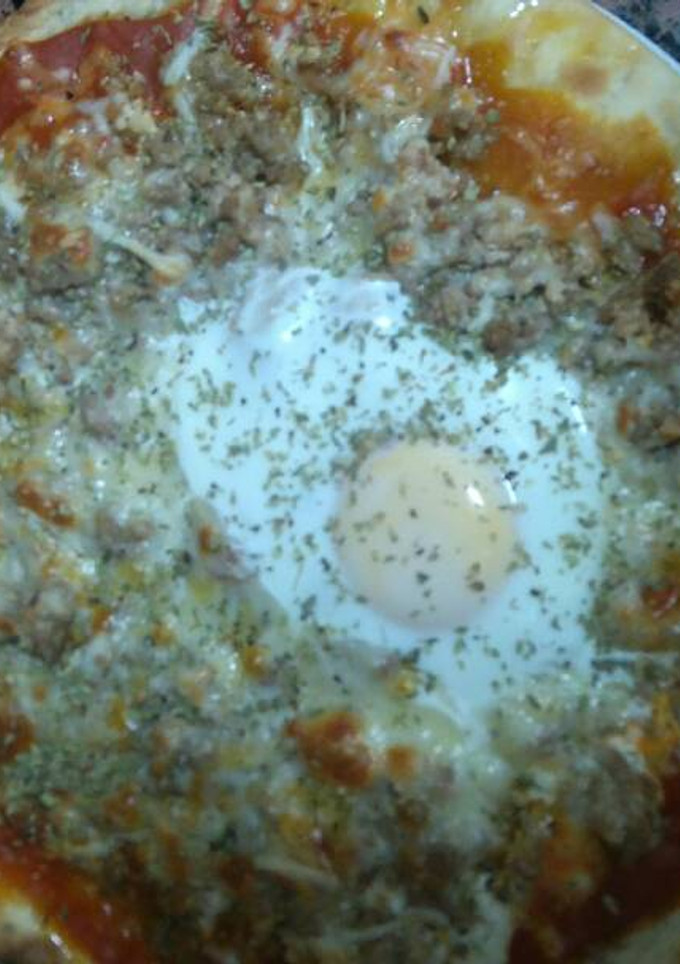 Una foto de Pizza caníbal, muy fácil