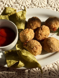 Una foto de Croquetas de brócoli y arroz