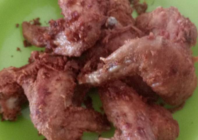 Ayam goreng ala restoran padang