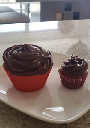 Una foto de Cupcakes de Chocolate