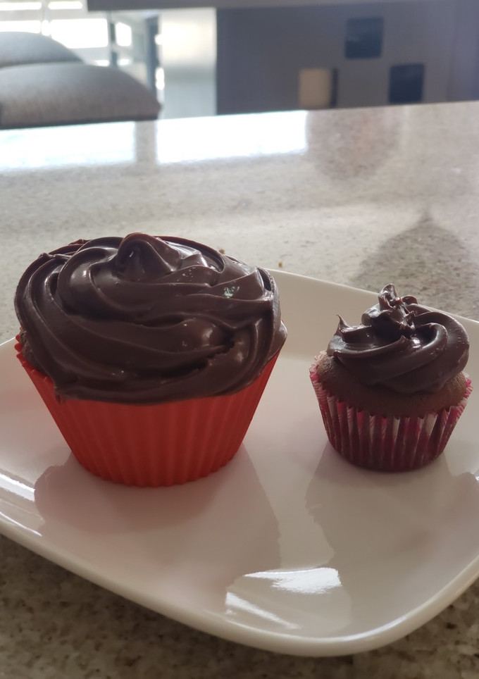 Una foto de Cupcakes de Chocolate