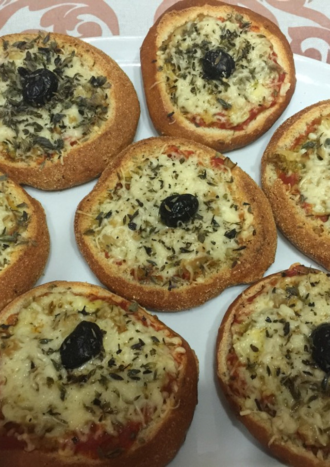 Una foto de Mini pizzas express