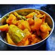 Kohlrabi (Ganth Gobhi) dry sabji