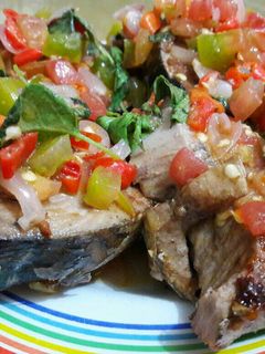 Foto resep Cakalang bakar sambal dabu2