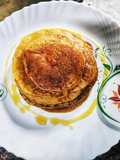 Banana Wheat flour pancake