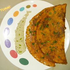 A picture of Tomato dosa.