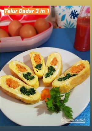 Foto resep Telur dadar 3 in 1