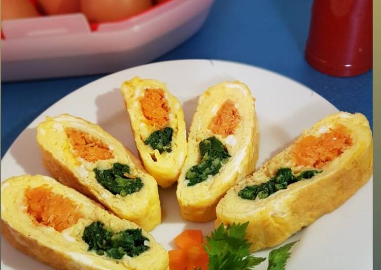 Resep masakan Telur dadar 3 in 1 | Langkah Membuat Telur dadar 3 in 1 Yang Paling Enak