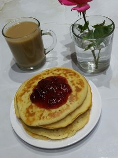 عکسی از دستور پنکیک ابری