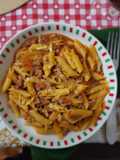 Penne à bolonhesa