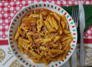 Foto de Penne à bolonhesa