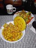 Garbanzos a la criolla (Muy Colombianos)