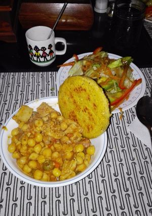 Una foto de Garbanzos a la criolla (Muy Colombianos)