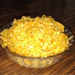 A picture of Maggi without gas’s and oven.