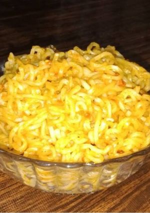 A picture of Maggi without gas’s and oven.