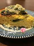 Pastel de elote con rajas poblanas🌹